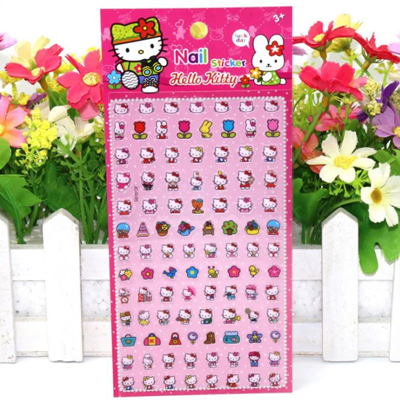 5 Pcs/set Kawaii Hello Kitty PVC Nail Stickers DIY Beauty Decorations Adhesive Stickers Art Stationery Label Stickers Kids Gift
5 Pcs/set Kawaii Hello Kitty PVC Nail Stickers DIY Beauty Decorations Adhesive Stickers Art Stationery Label Stickers Kids Gift