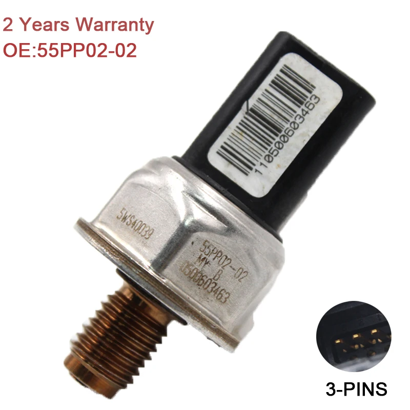 YAOPEI Original Fuel Rail Pressure Sensor For Peugeot 307 2.0HDI 16V For Ford C-MAX 2.0TDCI OEM 55PP02-02 5WS40039
YAOPEI Original Fuel Rail Pressure Sensor For Peugeot 307 2.0HDI 16V For Ford C-MAX 2.0TDCI OEM 55PP02-02 5WS40039