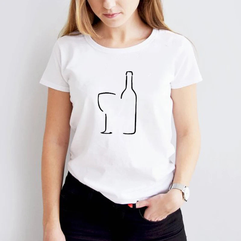 Zjlvmf Wine Women T-shirt Harajuku Fashion Casual Cotton Graphic Tees Women 2019 Summer New Funny Print Big Size T Shirt Women
Zjlvmf Wine Women T-shirt Harajuku Fashion Casual Cotton Graphic Tees Women 2019 Summer New Funny Print Big Size T Shirt Women