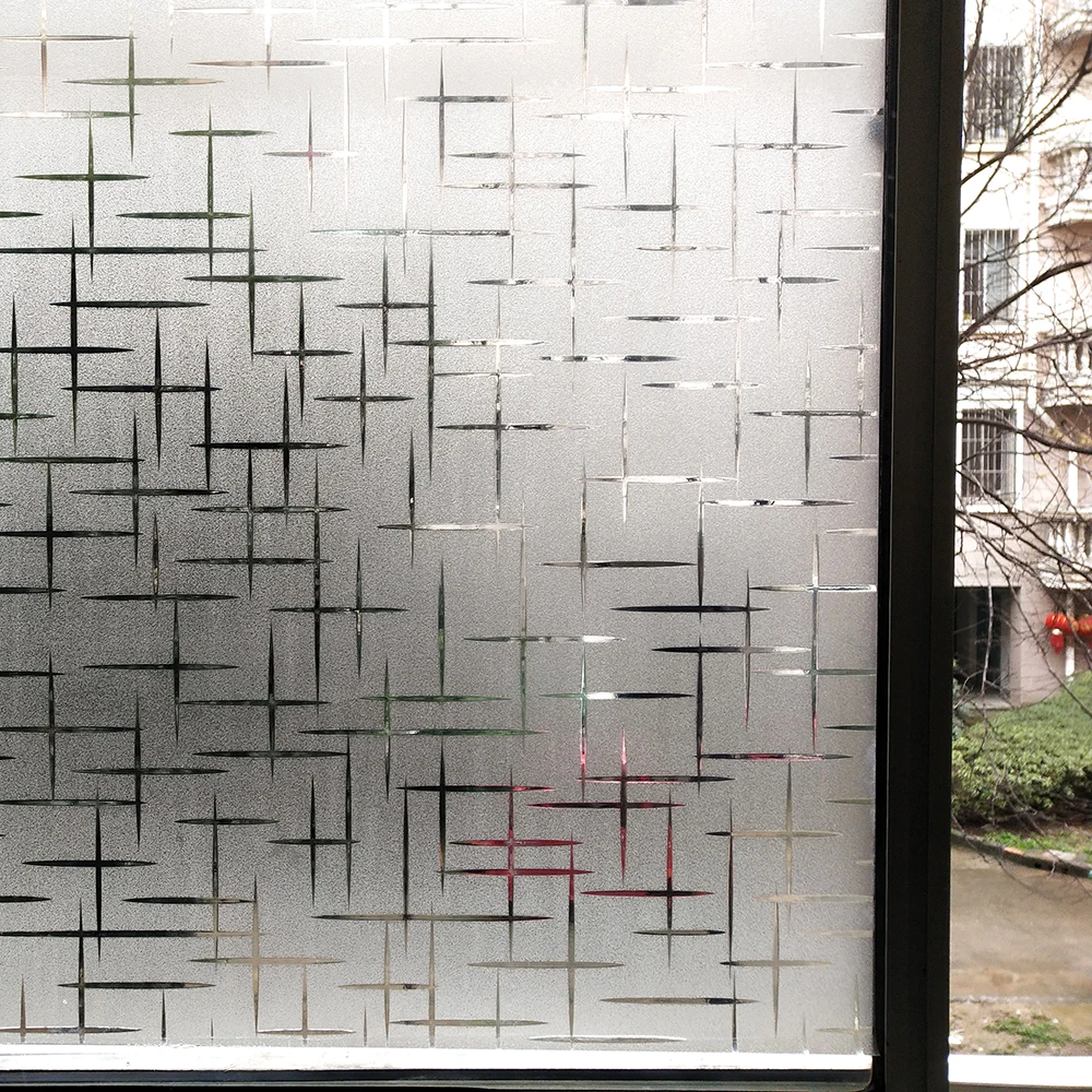 WXSHSH 3D Cross Pattern Frosted Window Film No Glue Static Cling Privacy Glass Window Films, Home Decorative For Bathroom Office
WXSHSH 3D Cross Pattern Frosted Window Film No Glue Static Cling Privacy Glass Window Films, Home Decorative For Bathroom Office
