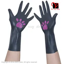 Sexy Latex Short Gloves With Cat Footprints Rubber Wrist Length Driving Mittens Five Fingers Gauntlet Hand St-025
Sexy Latex Short Gloves With Cat Footprints Rubber Wrist Length Driving Mittens Five Fingers Gauntlet Hand St-025