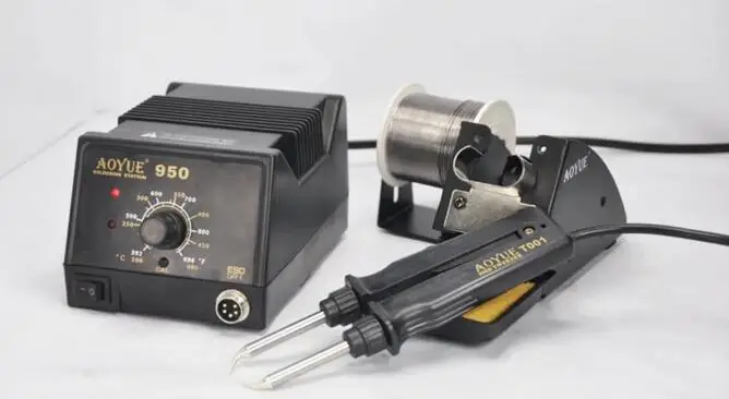 Aoyue 950 SMD Hot Tweezer Repair rework station,SMD Hot Air Soldering Station/Machine,available in 110V/220V
Aoyue 950 SMD Hot Tweezer Repair rework station,SMD Hot Air Soldering Station/Machine,available in 110V/220V