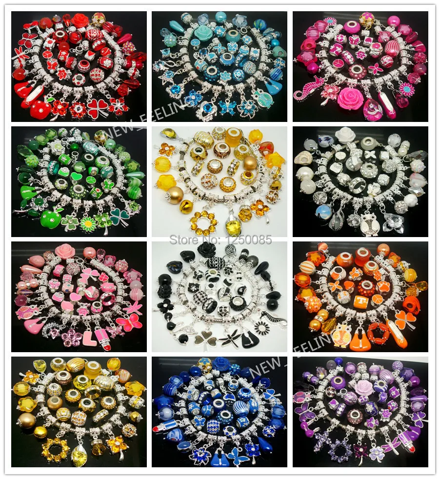 100pcs/lot Mixed color Motley European Beads and Pendant Charms Fit European PDN Bracelet and Necklace Jewelry making
100pcs/lot Mixed color Motley European Beads and Pendant Charms Fit European PDN Bracelet and Necklace Jewelry making