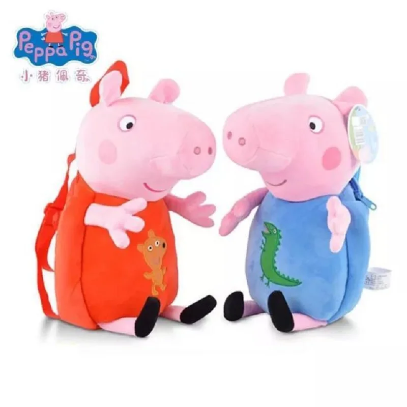 The New Original Peppa Pig Plush Toys Girl Boys Kids Kawaii Bag Backpack School Bag Peppa George Cartoon Bag Stuffed Plush Dolls
The New Original Peppa Pig Plush Toys Girl Boys Kids Kawaii Bag Backpack School Bag Peppa George Cartoon Bag Stuffed Plush Dolls