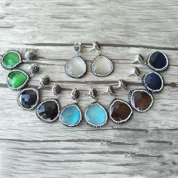 5Pairs Cat Eyes'Stone Dangle Earrings,Opal Pave Rhinestone Earring,Crystal Quartz Drop Earring For Woman Jewelry ER178
5Pairs Cat Eyes'Stone Dangle Earrings,Opal Pave Rhinestone Earring,Crystal Quartz Drop Earring For Woman Jewelry ER178