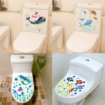Sealife Fish Toilet Seat Stickers Home Decoration Diy Flower Underwater Scenery Mural Art Bathroom Room 3d View Pvc Decals
Sealife Fish Toilet Seat Stickers Home Decoration Diy Flower Underwater Scenery Mural Art Bathroom Room 3d View Pvc Decals