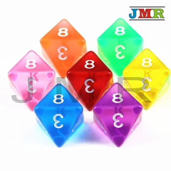 Colorful 7PCS TRPG D8 Dice for Dungeons & Dragons 8 Sided Data Games Dices 7 Colors Desktop Game Pieces for Dnd,Rpg,Game Playing
Colorful 7PCS TRPG D8 Dice for Dungeons & Dragons 8 Sided Data Games Dices 7 Colors Desktop Game Pieces for Dnd,Rpg,Game Playing