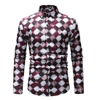 MOGU New Men's Summer Long Sleeve Plaid Shirts Hawaiian Beach High Quality Slim Fit Fashion Brand 2 Colors Blouse for Mens Tops
MOGU New Men's Summer Long Sleeve Plaid Shirts Hawaiian Beach High Quality Slim Fit Fashion Brand 2 Colors Blouse for Mens Tops