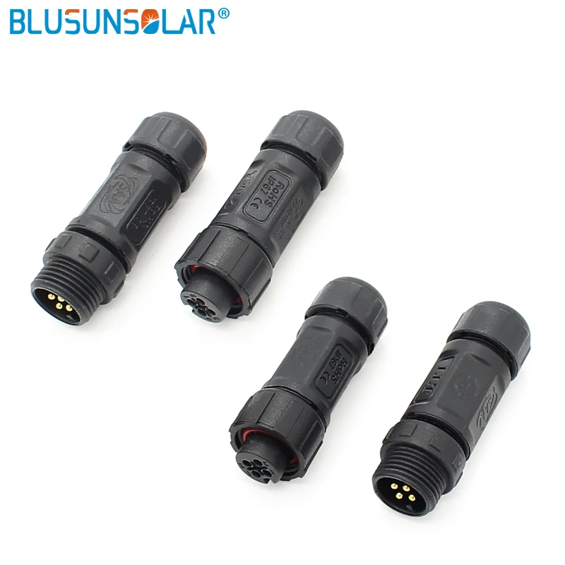 50 pair lot 4pin IP67 M12 Female Connector Male Pin waterproof cable connector Field Assembly, Thread and Solder Type
50 pair lot 4pin IP67 M12 Female Connector Male Pin waterproof cable connector Field Assembly, Thread and Solder Type
