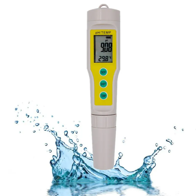 High precision Digital PH 0.01Tester PH03 Water Meter Tester LCD display Water quality monitor with ATC for pool 30%off
High precision Digital PH 0.01Tester PH03 Water Meter Tester LCD display Water quality monitor with ATC for pool 30%off