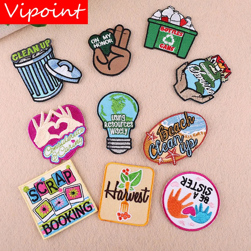VIPOINT embroidery star gesture clean patches letter patches badges applique patches for clothing YX-287
VIPOINT embroidery star gesture clean patches letter patches badges applique patches for clothing YX-287
