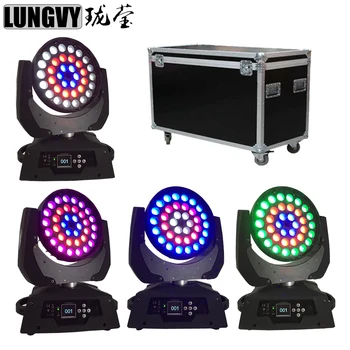 Free Shipping 4pcs/Lot Flighcase Packing 36x18w RGBWA+UV LED Zoom Moving Head Wash Light Dmx Wash Led Moving Heads
Free Shipping 4pcs/Lot Flighcase Packing 36x18w RGBWA+UV LED Zoom Moving Head Wash Light Dmx Wash Led Moving Heads