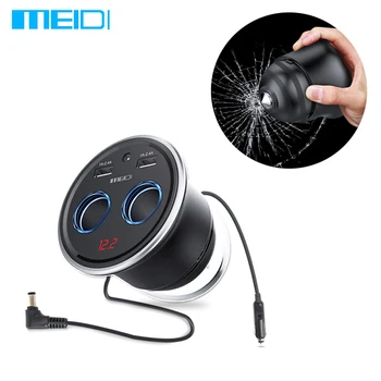 MEIDI Cup Car Charger 3.4A Dual USB Car Charger Cigarette Lighter Adapter Multi-function Display Voltage for phone GPS charger
MEIDI Cup Car Charger 3.4A Dual USB Car Charger Cigarette Lighter Adapter Multi-function Display Voltage for phone GPS charger
