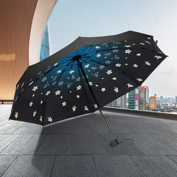 Flower Umbrellas Womn's Light Mini Anti UV Parasol Female Windproof Folding Umbrellas Portable Travel Compact Rain Umbrella
Flower Umbrellas Womn's Light Mini Anti UV Parasol Female Windproof Folding Umbrellas Portable Travel Compact Rain Umbrella