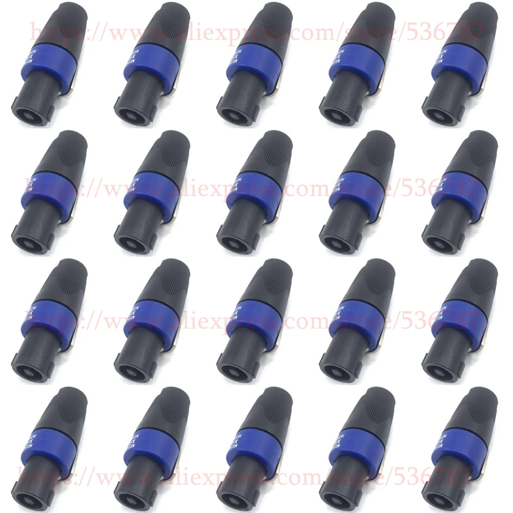 20PCS speaker plug 4-core Speakon connector for Neutrik NL4FC Professional
20PCS speaker plug 4-core Speakon connector for Neutrik NL4FC Professional