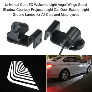 2019 Car LED Welcome Light Ghost Shadow Courtesy Angel Wings Projector Light Car Door Exterior Light Carpet Ground Lamps
2019 Car LED Welcome Light Ghost Shadow Courtesy Angel Wings Projector Light Car Door Exterior Light Carpet Ground Lamps