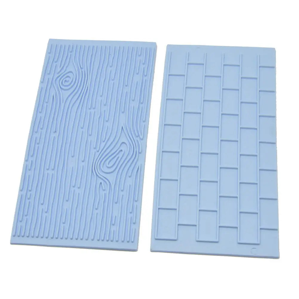 2pcs/lot Silicone Mold Fondant Cake Decorating Tools Wall Brick Wood Grain Design Embosser Cookie Cutter Baking Kitchenware
2pcs/lot Silicone Mold Fondant Cake Decorating Tools Wall Brick Wood Grain Design Embosser Cookie Cutter Baking Kitchenware
