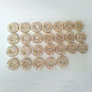 10 Pieces Copper mirco pave cz zircon charms letter Pendants,Chic circle charms big initials jewelry Findings DIY necklace PD799
10 Pieces Copper mirco pave cz zircon charms letter Pendants,Chic circle charms big initials jewelry Findings DIY necklace PD799