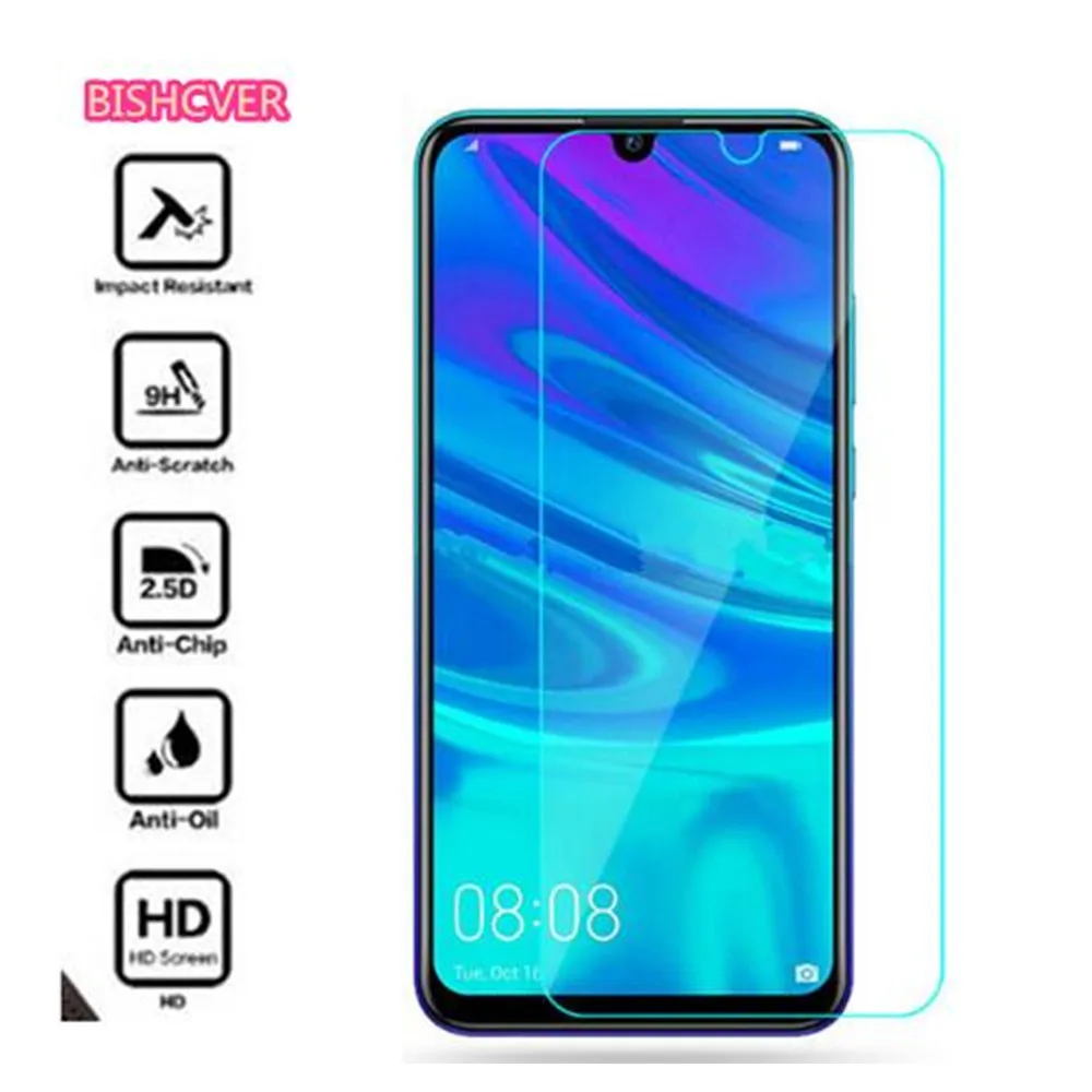 Стекло для Huawei Y7 2019 защита экрана закаленное стекло P Smart стеклянная пленка