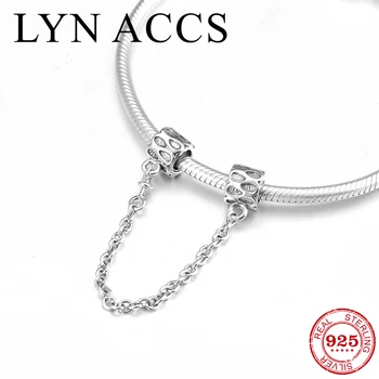 Fashion Creative 925 Sterling Silver gift Safety Chain Beads for women Fit Original Pandora Charms Bracelet fine Jewelry making
Fashion Creative 925 Sterling Silver gift Safety Chain Beads for women Fit Original Pandora Charms Bracelet fine Jewelry making