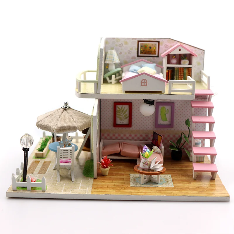 Doll House Handmake House Miniature 3D Wooden Miniaturas Dollhouse Toys for Children Birthday Gifts Love Gifts
Doll House Handmake House Miniature 3D Wooden Miniaturas Dollhouse Toys for Children Birthday Gifts Love Gifts