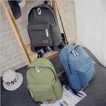 Fashion Vintage Solid Canvas Shoulder Unisex Laptop School Bag Backpack Work Travel Satchel Rucksack Hand bag
Fashion Vintage Solid Canvas Shoulder Unisex Laptop School Bag Backpack Work Travel Satchel Rucksack Hand bag