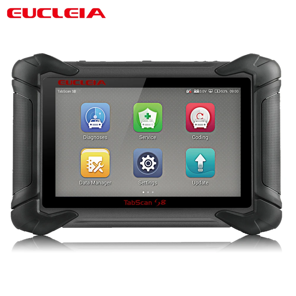 EUCLEIA S8 Automotive Scanner Full System Diagnostic Tool OBD2 Scanner Professional Car Coding J2534 PDU 908P Programming
EUCLEIA S8 Automotive Scanner Full System Diagnostic Tool OBD2 Scanner Professional Car Coding J2534 PDU 908P Programming