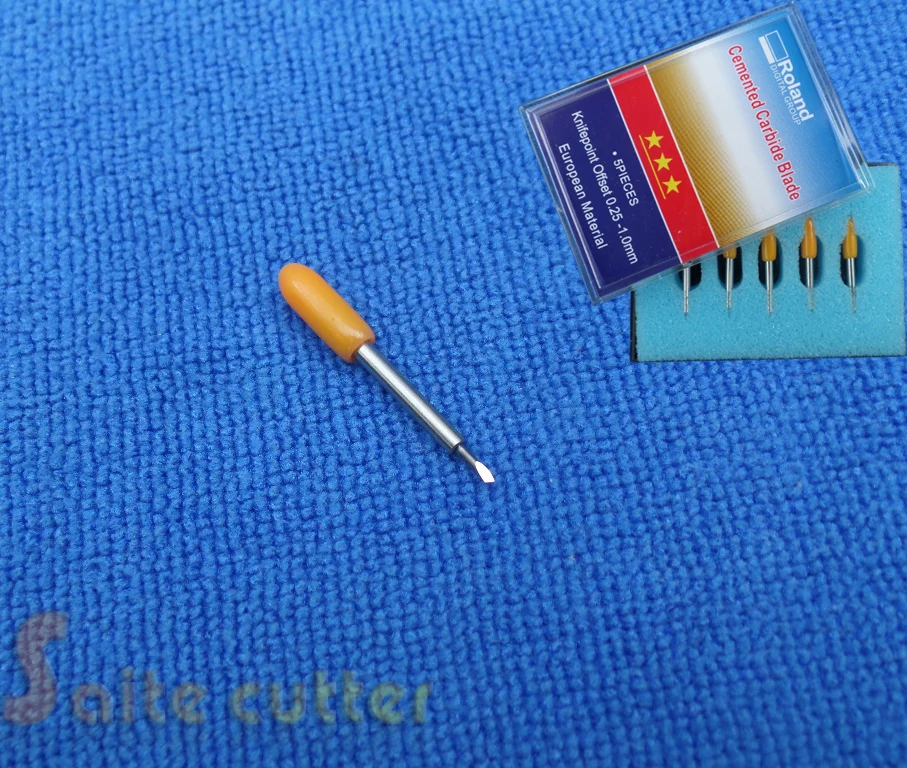 Best Performance10pcs 30 degree Euro Carbide Roland GCC Liyu Cutting Plotter Vinyl Cutter Blade for cutting flock thickness
Best Performance10pcs 30 degree Euro Carbide Roland GCC Liyu Cutting Plotter Vinyl Cutter Blade for cutting flock thickness