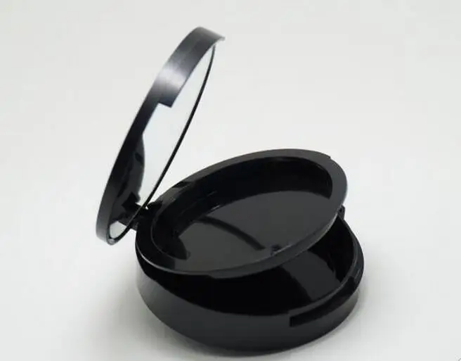New Plastic Loose Powder Jar jar with mirror Powder Puff Boxes Empty Cosmetic Container Travel Black
New Plastic Loose Powder Jar jar with mirror Powder Puff Boxes Empty Cosmetic Container Travel Black
