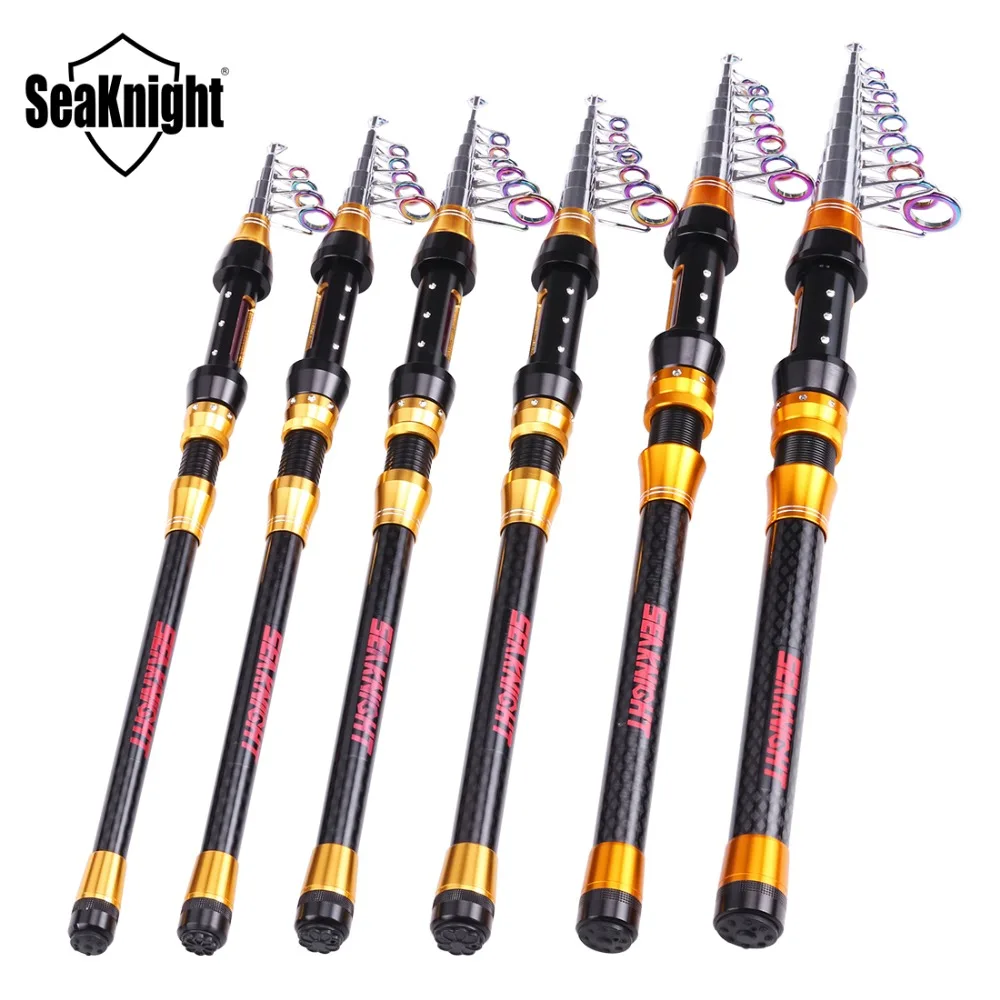 SeaKnight REAVER Carbon Fiber Telescopic Fishing Rod Long Casting 7-13 Sections Superhard Spinning Fishing Rod 1.8M 2.7M 3M 3.6M
SeaKnight REAVER Carbon Fiber Telescopic Fishing Rod Long Casting 7-13 Sections Superhard Spinning Fishing Rod 1.8M 2.7M 3M 3.6M