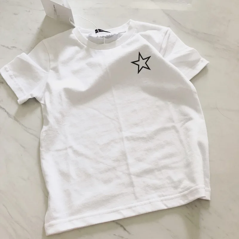 Brand Kids T-shirt for Boy Baby Kids Clothing Star Pattern White Tee Shirt Clothing for Boy Summer Children Tee Top Clothes
Brand Kids T-shirt for Boy Baby Kids Clothing Star Pattern White Tee Shirt Clothing for Boy Summer Children Tee Top Clothes