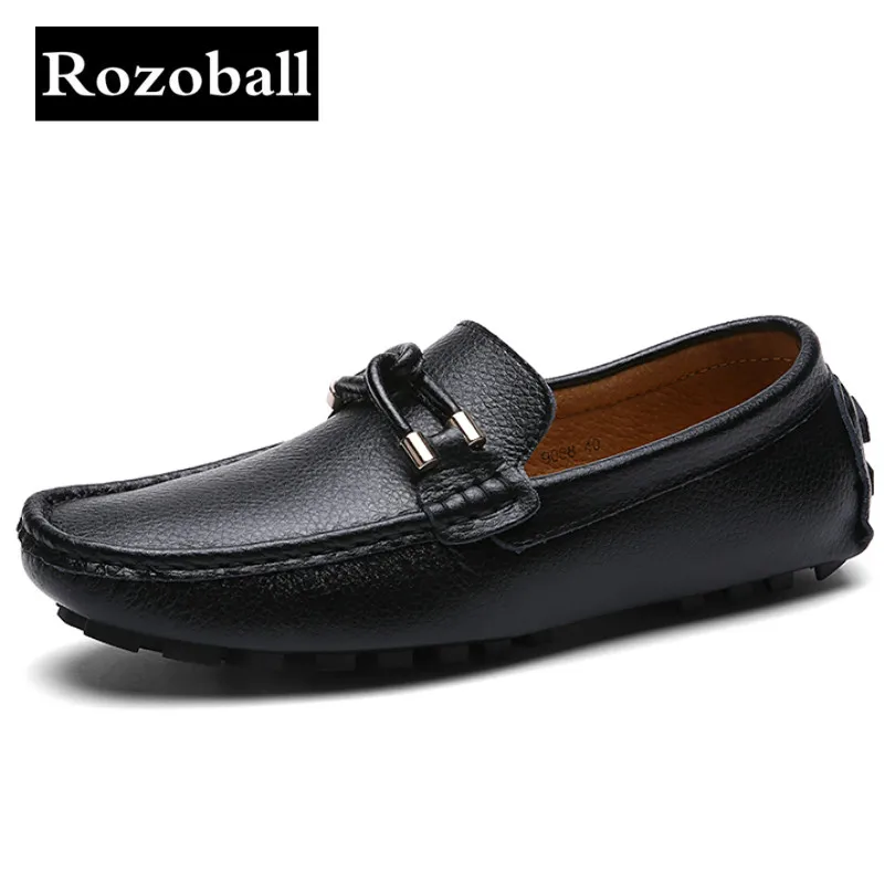 Rozoball Shoes Men Casual Shoes Genuine Leather Formal Mens Loafers Breathable Flats Slip On Moccasins Men Driving Boat Shoes
Rozoball Shoes Men Casual Shoes Genuine Leather Formal Mens Loafers Breathable Flats Slip On Moccasins Men Driving Boat Shoes