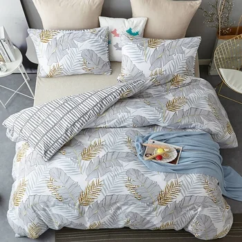 Plants Leaf Printed Bedding Sets Duvet Cover Sets Pillowcase Bedroom Decor Zipper Closure Single Twin Double Queen King Size
Plants Leaf Printed Bedding Sets Duvet Cover Sets Pillowcase Bedroom Decor Zipper Closure Single Twin Double Queen King Size