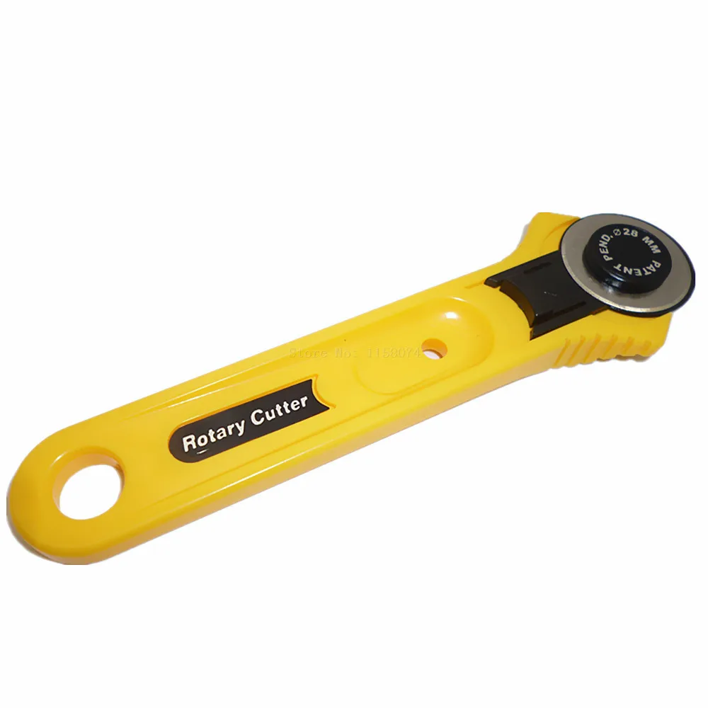 28mm Rotary Cutter Fabric Paper Circular Cut Blade Patchwork Leather Tools Craft Manual Sewing Tool Roller Cutter Rotary Blade
28mm Rotary Cutter Fabric Paper Circular Cut Blade Patchwork Leather Tools Craft Manual Sewing Tool Roller Cutter Rotary Blade