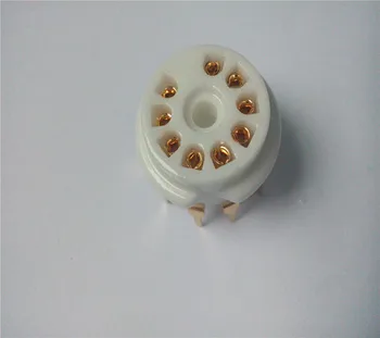 10pcs ceramic tube socket Small 9 pin tube socket GZC9-B-G golden foot for 12AX7 12AU7 ECC83 12AY7 12AZ7 12BH7 tube amplifier
10pcs ceramic tube socket Small 9 pin tube socket GZC9-B-G golden foot for 12AX7 12AU7 ECC83 12AY7 12AZ7 12BH7 tube amplifier