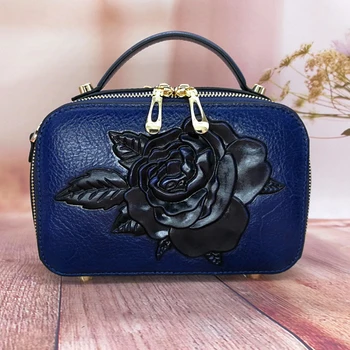 Luxury Brand Embossed Cowhide Leather women Handbag Rose Pattern female Tote Bag Women Shoulder bag Crossbody Messenger Bags
Luxury Brand Embossed Cowhide Leather women Handbag Rose Pattern female Tote Bag Women Shoulder bag Crossbody Messenger Bags