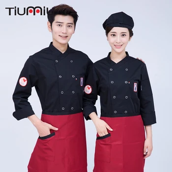 New Unisex Badge Embroidery Kitchen Cook Clothing Waiter Cafe Bakery BBQ Restaurant Cuisine Chef Uniforms Catering Chef Jackets
New Unisex Badge Embroidery Kitchen Cook Clothing Waiter Cafe Bakery BBQ Restaurant Cuisine Chef Uniforms Catering Chef Jackets