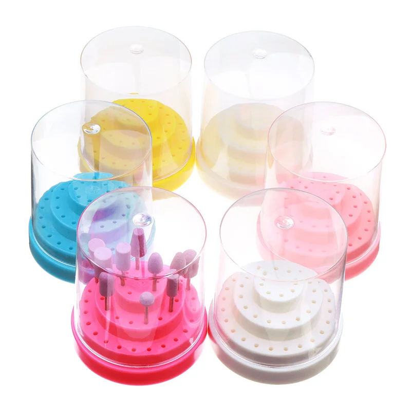 48 Holes Acrylic Nail Drill Bits Storage Box Holder Display Nail Files Container Milling Cutter Case Manicure Accessories
48 Holes Acrylic Nail Drill Bits Storage Box Holder Display Nail Files Container Milling Cutter Case Manicure Accessories