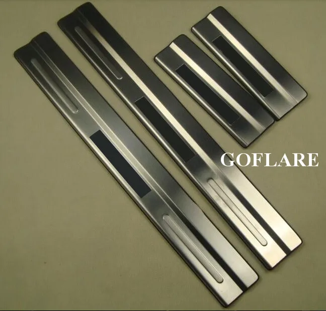 Car styling led auto door sill for Nissan Tiida Pulsar C12 2011-2018 accessories illuminated door sills scuff plates thresholds
Car styling led auto door sill for Nissan Tiida Pulsar C12 2011-2018 accessories illuminated door sills scuff plates thresholds