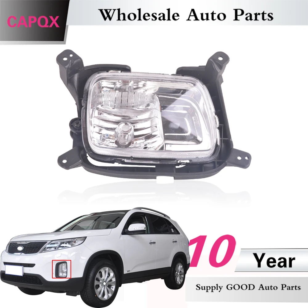 CAPQX Front bumper Fog Light For KIA Sorento 2013 2014 Daytime Running light foglight DRL Driver lamp 92201-2P500
CAPQX Front bumper Fog Light For KIA Sorento 2013 2014 Daytime Running light foglight DRL Driver lamp 92201-2P500