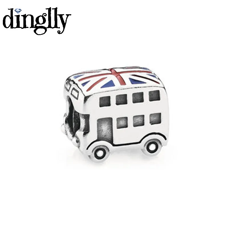 DINGLLY 2Pcs/Lot London Double Decker Bus beads Silver Color Charm Beaded decoration Fit Brands Bracelet Bangle Jewelry Making
DINGLLY 2Pcs/Lot London Double Decker Bus beads Silver Color Charm Beaded decoration Fit Brands Bracelet Bangle Jewelry Making