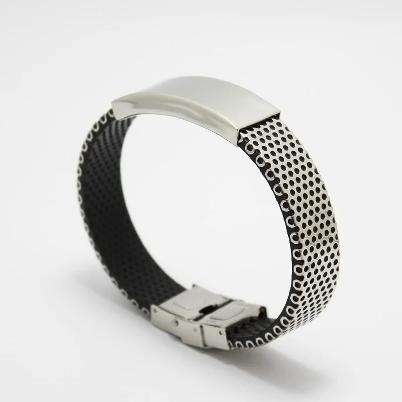 New 2018 Men's Bracelet Titanium Stainless Steel Punk Bracelets & Bangles Friendship Fashion Male Jewelry Best Gift
New 2018 Men's Bracelet Titanium Stainless Steel Punk Bracelets & Bangles Friendship Fashion Male Jewelry Best Gift