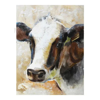 100% Handpainted Modern Cow Oil Painting on Canvas Abstract Art Animal Wall Pictures Art for Home Decoration Paint
100% Handpainted Modern Cow Oil Painting on Canvas Abstract Art Animal Wall Pictures Art for Home Decoration Paint