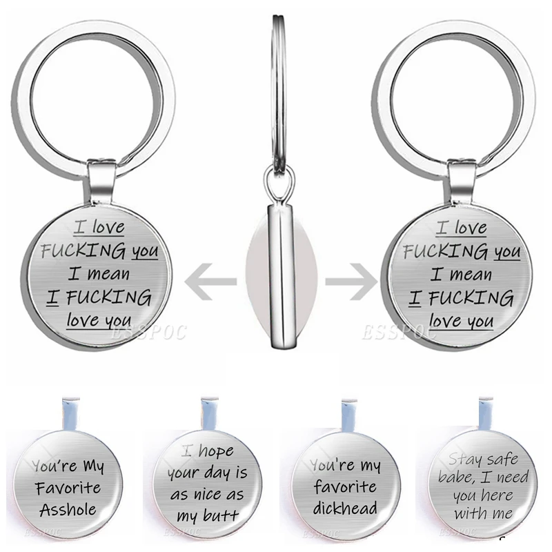 Couples Keychain " Stay Safe Babe, I Need You Here with Me " Double Sided Glass Cabochon Keyring Couple Jewelry Gifts for Lovers
Couples Keychain " Stay Safe Babe, I Need You Here with Me " Double Sided Glass Cabochon Keyring Couple Jewelry Gifts for Lovers