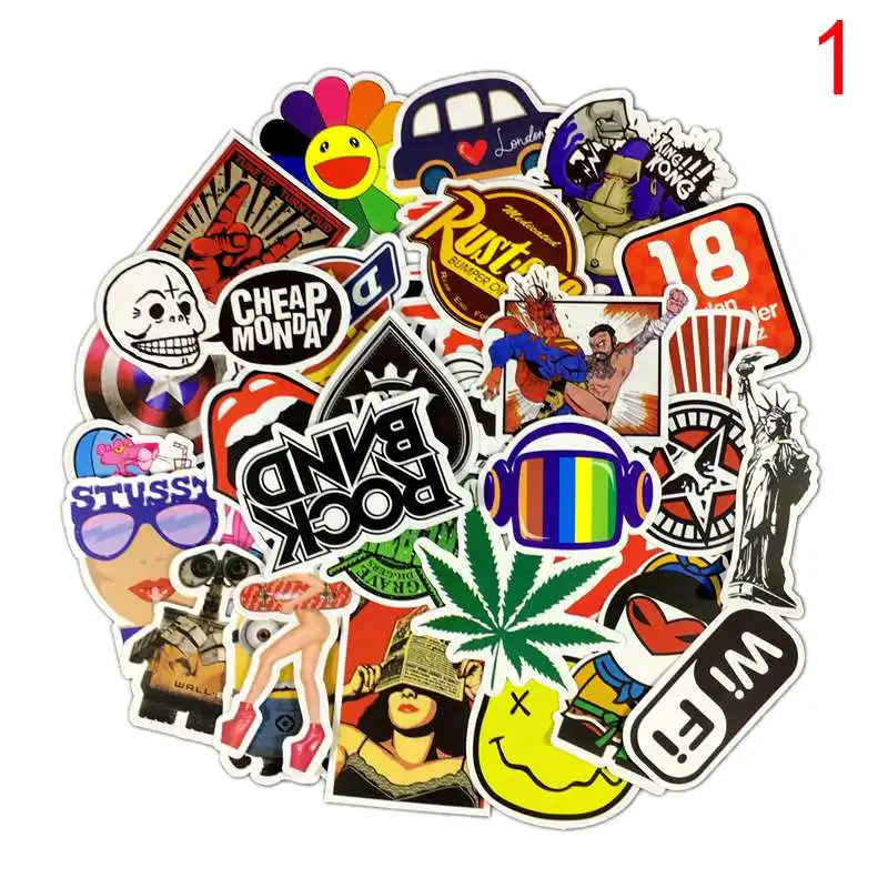 50 Pcs Graffiti Cartoon Sticker For Laptop Car Styling Phone Luggage Bike Motorcycle Mixed Cartoon Pvc Waterproof Stickers
50 Pcs Graffiti Cartoon Sticker For Laptop Car Styling Phone Luggage Bike Motorcycle Mixed Cartoon Pvc Waterproof Stickers