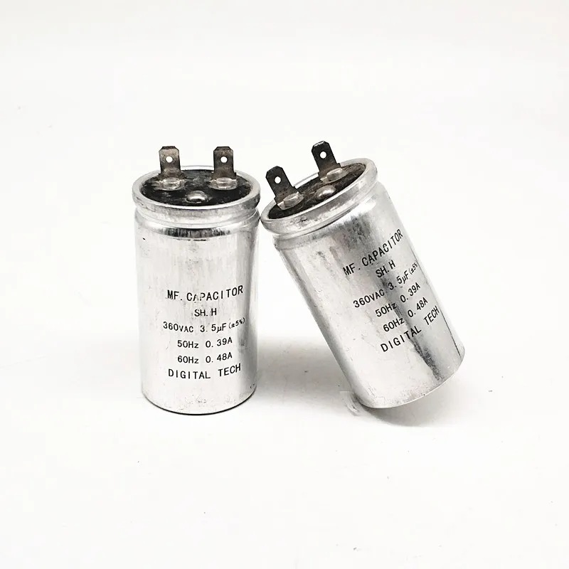 1pcs Original imported MF.CAPACITOR 360V 3.5uF 50HZ 0.39A electrodeless aluminum shell capacitor
1pcs Original imported MF.CAPACITOR 360V 3.5uF 50HZ 0.39A electrodeless aluminum shell capacitor