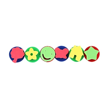 6 PCS/set Children Painting Brush Flower Stamp Kids DIY Graffiti Drawing Toys Sponge Pen kids Painting Brush
6 PCS/set Children Painting Brush Flower Stamp Kids DIY Graffiti Drawing Toys Sponge Pen kids Painting Brush