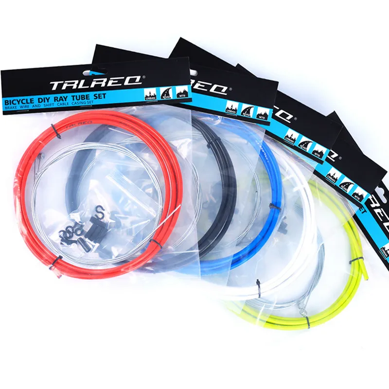 Catazer MTB Bike Brake Line Tube Kits 5mm Road Bicycle Brake Cable 4mm Shift Gear Derailleur Kits
Catazer MTB Bike Brake Line Tube Kits 5mm Road Bicycle Brake Cable 4mm Shift Gear Derailleur Kits