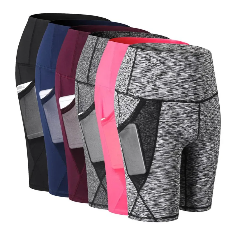 Women High Waist Yoga Shorts Running Gym Fitness Quick Dry Elastic Pants with Mesh Pocket Summer Outdoor Sports Shorts
Women High Waist Yoga Shorts Running Gym Fitness Quick Dry Elastic Pants with Mesh Pocket Summer Outdoor Sports Shorts