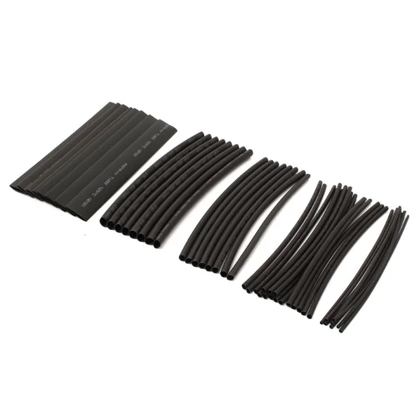 High quality 48Pcs Black Heat Shrink Tube Assortment Wire For Wrap Electrical Insulation Sleeving Wholesale Price
High quality 48Pcs Black Heat Shrink Tube Assortment Wire For Wrap Electrical Insulation Sleeving Wholesale Price